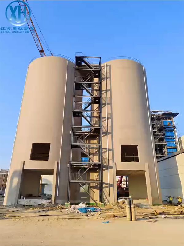 射阳恒泰连排灰库建设总包工程